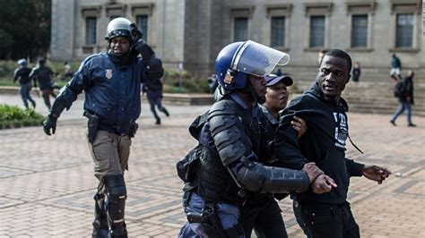 Violence Erupts At South Africa Student Protest Cnn