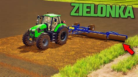 W Końcu DZIAŁA Wałowanie Zielonka 14 Farming Simulator 22 YouTube