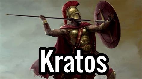 MF 59 Kratos The God Of Strength Greek Mythology YouTube