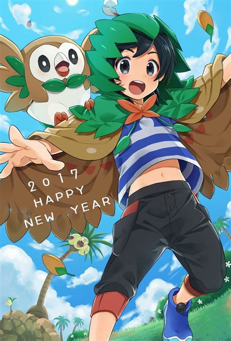 Rowlet Elio Decidueye And Alolan Exeggutor Pokemon And 1 More