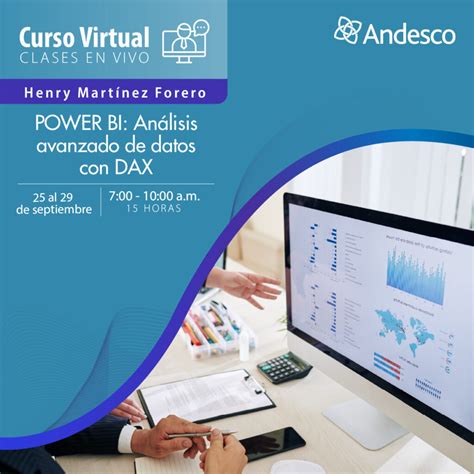 Curso Virtual POWER BI Análisis avanzado de datos con DAX Andesco