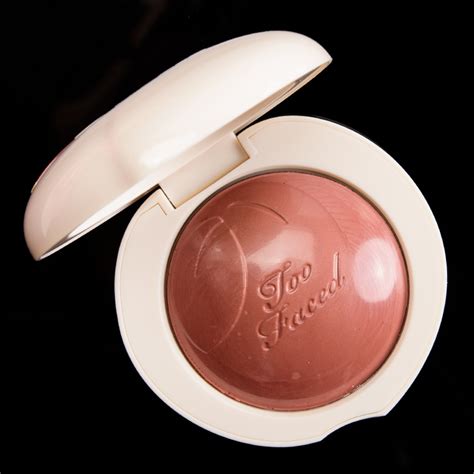 Too Faced Spiced Peach Peach My Cheeks Melting Powder Blush Review ...