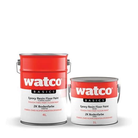 Peinture Epoxy Béton Watco Basics Watco