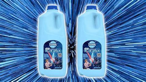 Leite Azul Oficial Do Star Wars Lan Ado Nos Eua Milkpoint