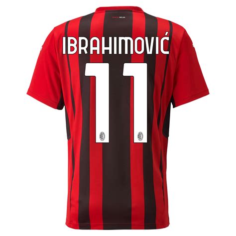 AC Milan Thuis Shirt Zlatan Ibrahimovic Voetbalshirts