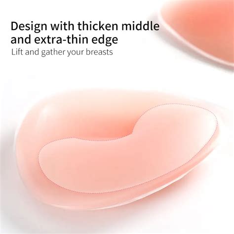 Silicone Waterproof Adhesive Bikini Push Up Insert Triangle Padded Foam Bra Cups Buy Bikini
