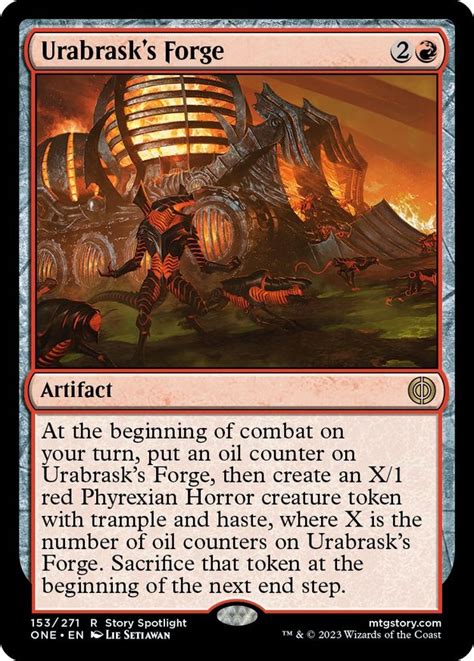 Urabrask S Forge Phyrexia All Will Be One Magic The Gathering