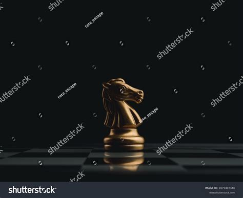 Gold Knight Chess Stock Photos And Pictures 5690 Images Shutterstock