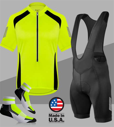 Men S Elite Endurance Cycling Bib Shorts Made In The Usa By Aero Tech