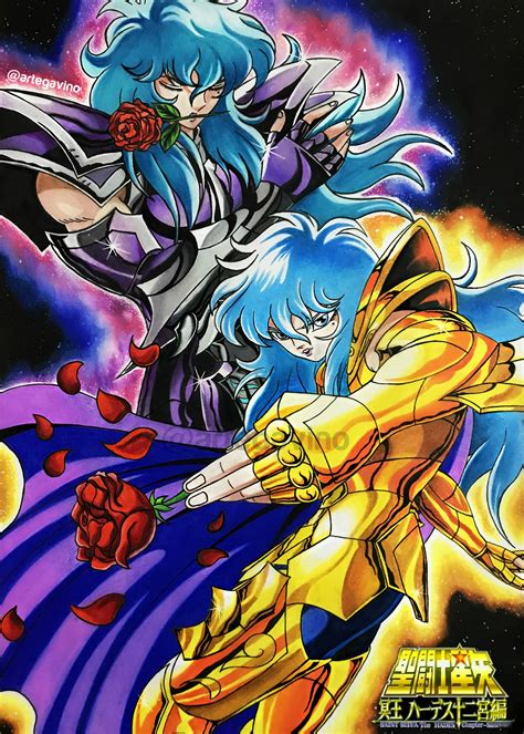 Afrodita Piscis Saint Seiya Seiya Caballeros Del Zodiaco Caballeros