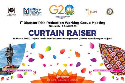 G St Disaster Risk Reduction Working Group Meeting Gujarat