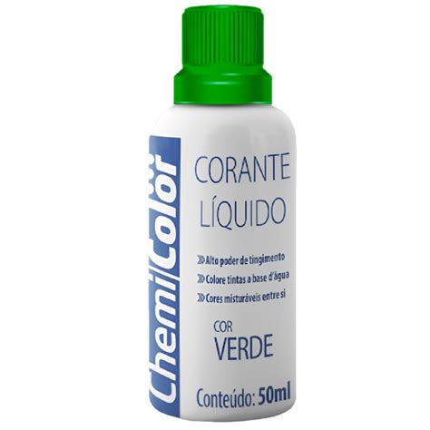 Corante L Quido Verde Ml Chemicolor P