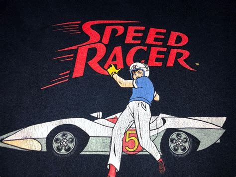 Speed Racer T Shirt Vintage Cartoon Womens Fashion Tops Shirts On