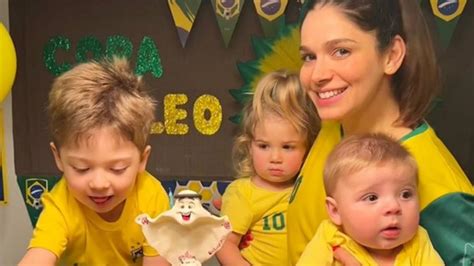 Sabrina Petraglia Celebra M Svers Rio Do Filho Ca Ula Festa Tem Tica