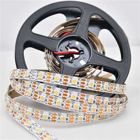 DC12V 16Ft Long SK6812 RGBW Individually Controllable LED Strip Lights