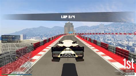 Grand Theft Auto V Stunt Race Pc Youtube