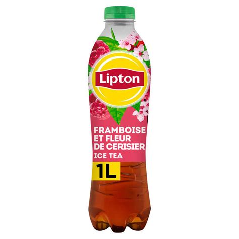 Acheter LIPTON Ice Tea Thé Glacé Saveur Framboise Fleur Cerisier la