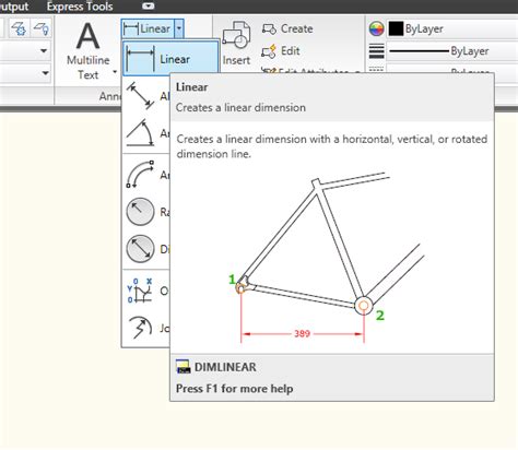 Membuat Dimensi Ukuran Objek Pada Autocad Belajar Autocad 2010