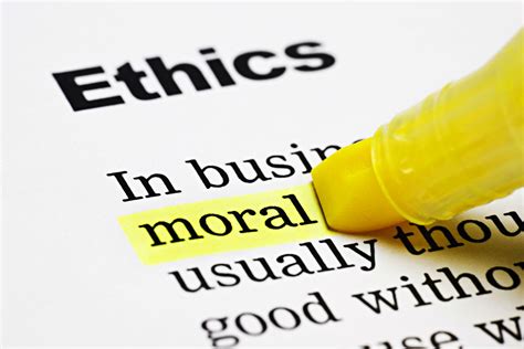 Morals And Ethics