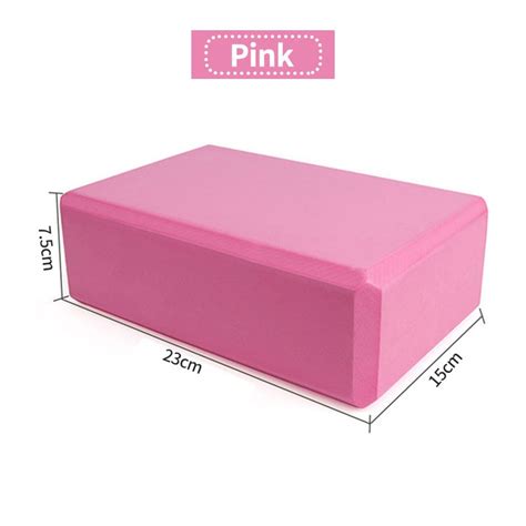 Ready Stock 200g Eva Yoga Brick Yoga Block Pilates Foam Fitness