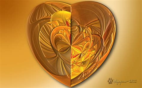 Golden Loonie Heart By Wolfepaw On Deviantart