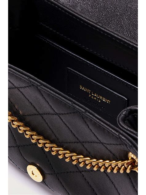 SAINT LAURENT Nolita mini matelassé leather shoulder bag NET A PORTER