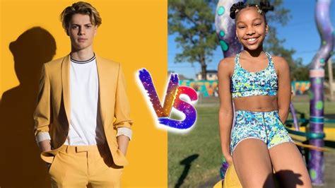 Jace Norman Vs Amyah Bennett Transformation 2022 From Baby To Now