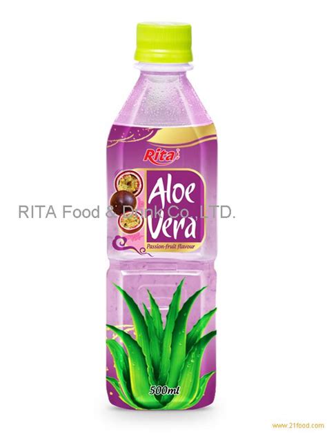 Passion Fruit Flavor Aloe Vera Drinks Ml Pet Bottle Vietnam Rita Or