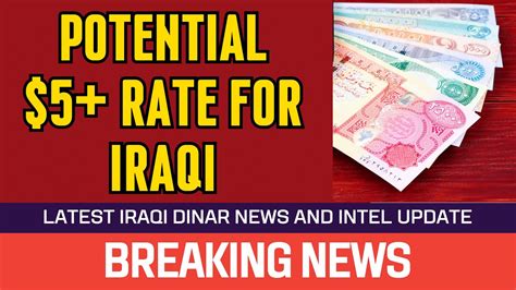 Potential Rate For Iraqi Dinar News Guru Intel Update Value Iqd