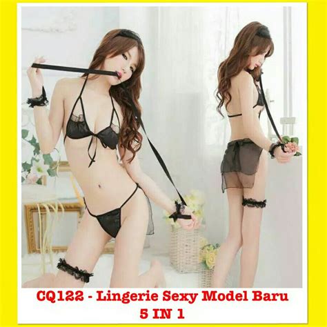 Jual Cq Lingerie Sexy In Model Baru Bra Set G String