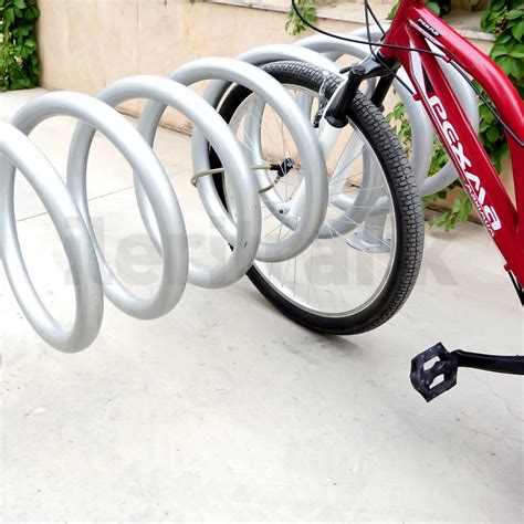 Spiral Bike Parking Rack 150 X 50 X 70 Cm Delineator Studs Speed