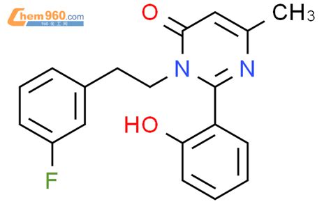 H Pyrimidinone Fluorophenyl Ethyl