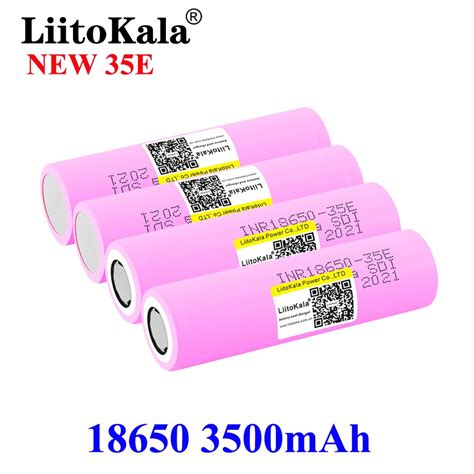 LiitoKala batería recargable de iones de litio 2021 V 3 7 mAh 20A