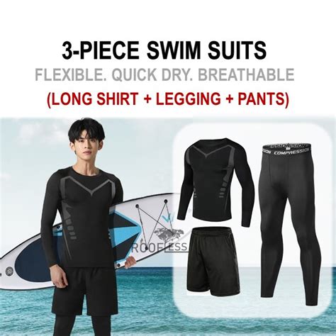 Roofless Swimming Suit Man Baju Renang Lelaki Dewasa Swimwear Man Tight