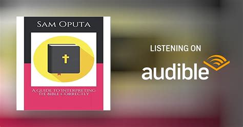 A Guide To Interpreting The Bible Correctly Audiobook Free With Trial