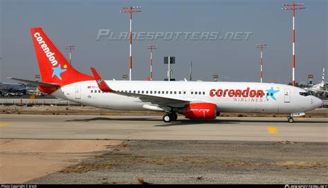 TC TJM Corendon Airlines Boeing 737 8Q8 WL Photo By ErezS ID 937042