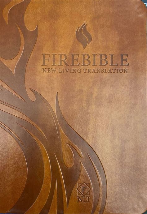 Nlt Bonded Leather Fire Bible Fire Bibles For Prisoners