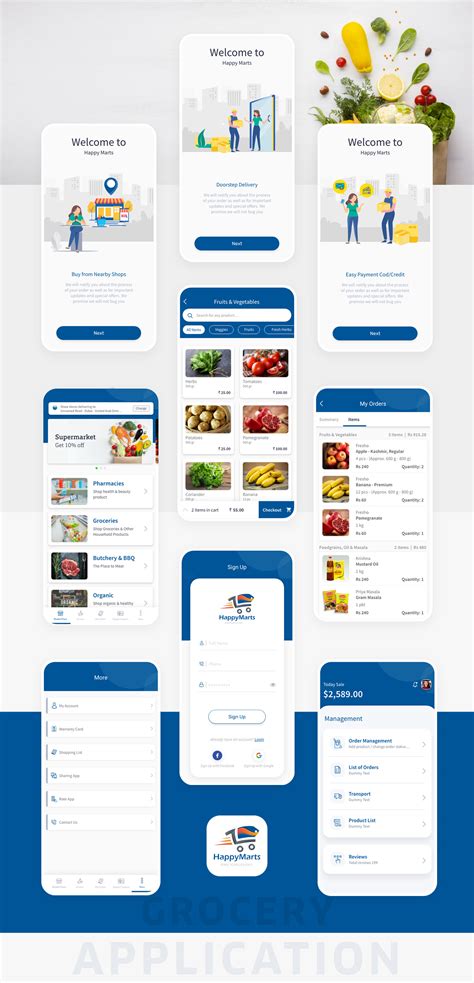 Grocery App on Behance
