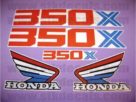 Kit De Stickers Calcomanias Para Moto Honda Atc X Env O Gratis