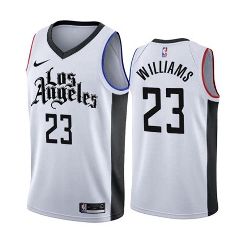 Los Angeles Clippers Lou Williams Blanc 2019-20 City Édition Maillot ...