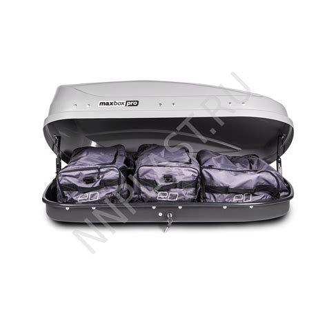 Автобокс MaxBox PRO 400 (малый) серый АВТОБОКСЫ Каталог