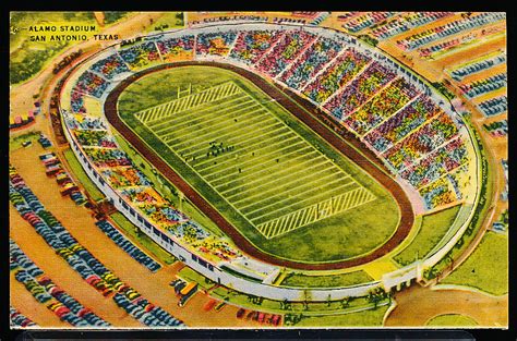 Lot Detail - San Antonio Card Co. “56:, 48286- Alamo Stadium, San ...