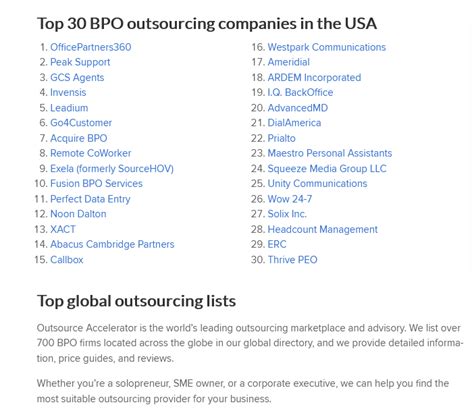 Ardem Wins Top Ranking In Global Outsourcing Outsourcing Data