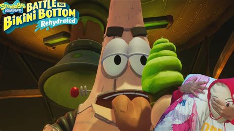 NGELAWAN ROBOT PATRICK SpongeBob Squarepants Battle For Bikini Bottom Indonesia YouTube