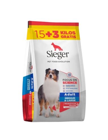 Sieger Adulto M L Breed X Kg