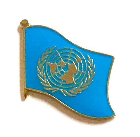 United Nations World Flag Lapel Pin Single Country Brooches World Flag Pins