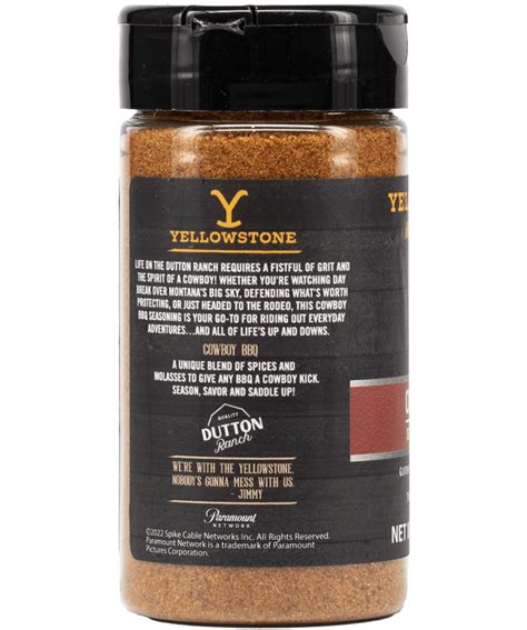 Cowboy Bbq Seasoning And Rub Yellowstone