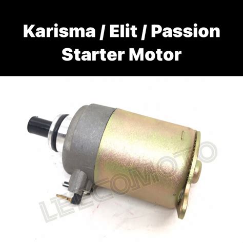 Modenas Karisma Starter Motor St Sn Elit Elit Passion