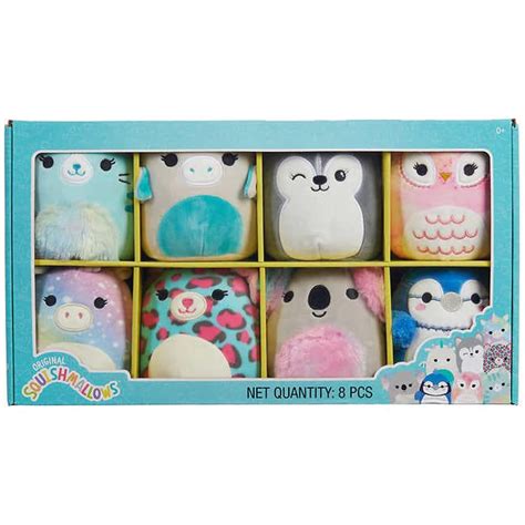 Buy Squishmallows Official Kellytoy Collectors Box Set 8 Pack Animals