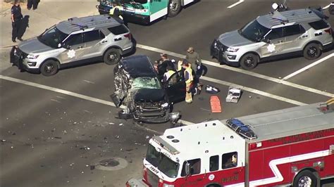 Phoenix High Speed Chase Ends With Crash Youtube